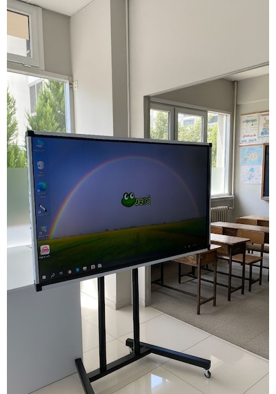 Jedi Akıllı Tahta Sürgülü Taşıyıcı Ayak 43"- 75"
