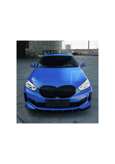 Bmw 1 Serisi F40 2019-2024 M Paket Ön Lip Piano Black Ön Tampon Alt Eki