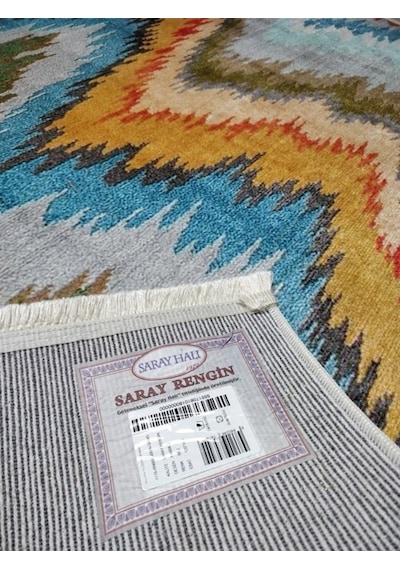 Saray Halı Rengin Kilim Rn006J Rengarenk Kilim 100X300 Cm