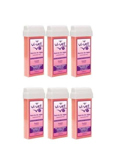 Vi Vet Roll On Sir Ağda 100 Ml Yoğun Pudralı X 6 Adet