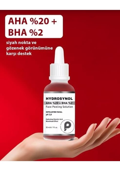 Tr Hydrosynol Ton Eşitleyici Aha%20 Bha%2 Peeling Serum 30 Ml