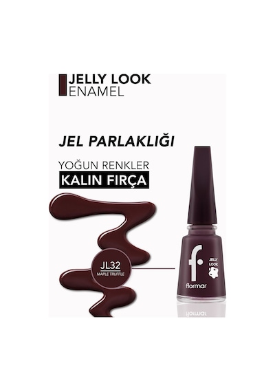 Flormar Jelly Look Maple Truffle 32 Oje