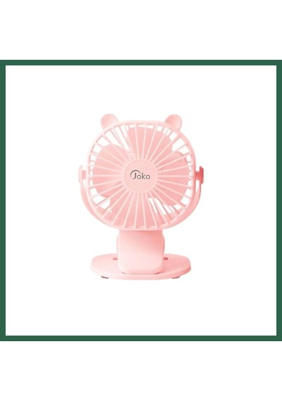 Bezos Joko Js03 Masaüstü Soğutma Fanı - Pembe Bzs01