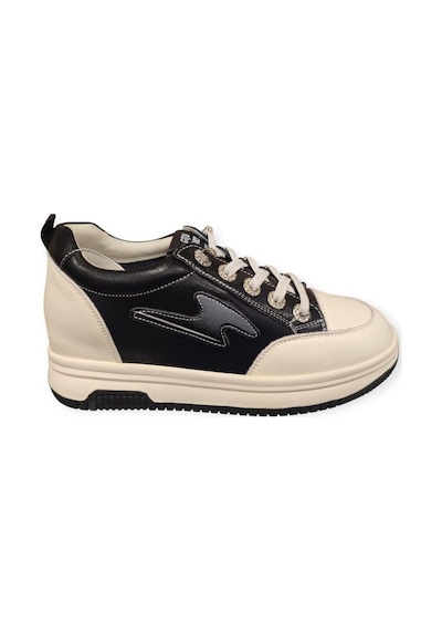 Guja 25k326 Gizli Dolgu Topuk Kadın Sneaker Spor Ayakkabı Siyah