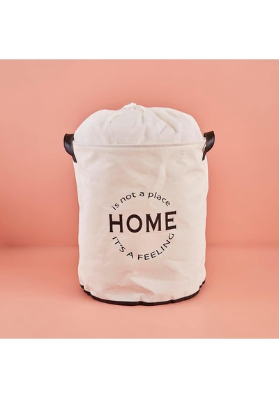 Laundry Why Dont You Do Yourself Yazılı%70 Polyester%30 Pamuk, Su Geçirmez Tabanlı Çamaşır Sepeti, Beyaz, 36x40 Cm Çok Renkli Laundry Why Dont You Do Yourself Yazılı%70 Polyester%30 Pamuk, Su Geçirmez Tabanlı Çamaşır Sepeti, Beyaz, 36x40 Cm Çok Renkli