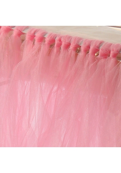 Hastane Küvöz Eteği. Kristal Tüllü. 16 M2. Pembe