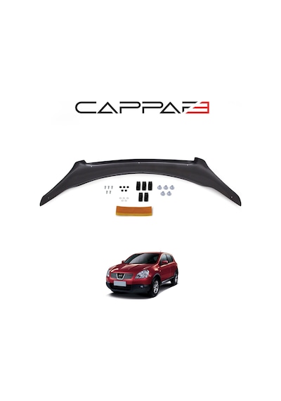 Nissan Qashqai 2007-2010 Yıl Aralığı Uyumlu Kaput Rüzgarlığı 4mm