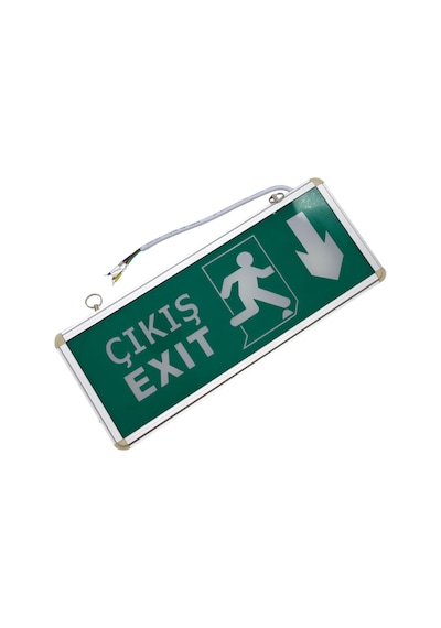 Cata Acil Çıkış Levhası Ledli-şarjlı Ct-9167 Yeşil