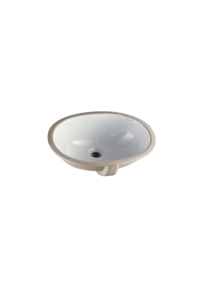 Turkuaz Cerastyle Tezgahaltı Lavabo 44x34 Cm Parlak Beyaz