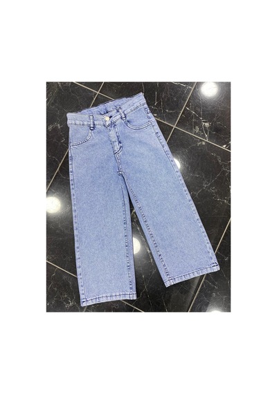 Erdem Kıds Kız Çocuk Jean Pantolon Palazzo Geniş Bol Paça Okul Kot Pantolon Açık Mavi Açık Mavi Erdem Kıds Kız Çocuk Jean Pantolon Palazzo Geniş Bol Paça Okul Kot Pantolon Açık Mavi Açık Mavi