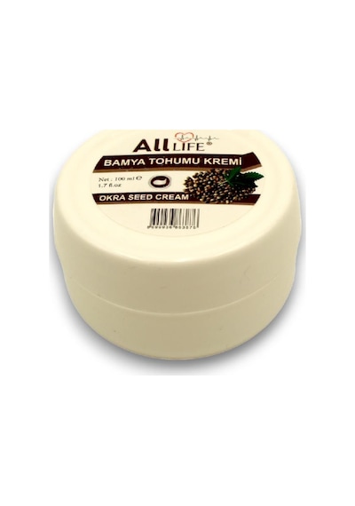 All Life Bamya Tohumu İçerikli Cilt Bakım Kremi 100 ML