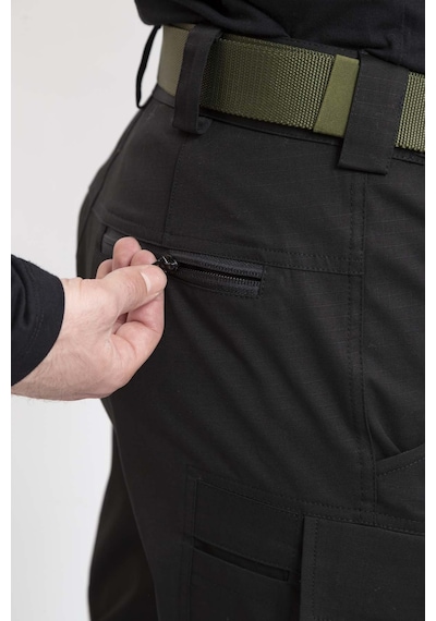 Vav Wear Taktik Kargo Pantolon Erkek Terletmez Dayanıklı 4 Mevsim Tactec15flex Siyah