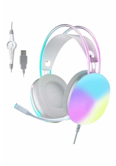 Mey İthalat Rgb Işıklı Yüksek Ses Kaliteli Kablosuz Kulak Üstü Bluetooth Kulaklık
