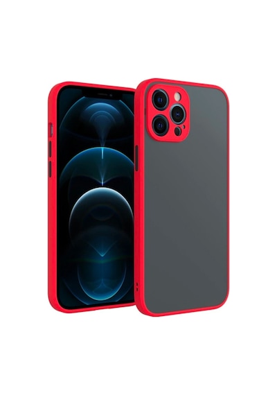 Apple Uyumlu iPhone 12 Pro 6.1Inç Kamera Korumali Premium Silikon Kilif 199236765 - Renk / Lacivert