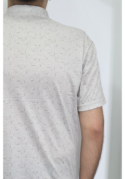 Santa Dmctekstil Erkek Desenli Klasik Kesim Rahat Kalıp Tek Cepli Gömlek Yaka Yakası Düğmeli T-shirt Koyu Bej Santa Dmctekstil Erkek Desenli Klasik Kesim Rahat Kalıp Tek Cepli Gömlek Yaka Yakası Düğmeli T-shirt Koyu Bej