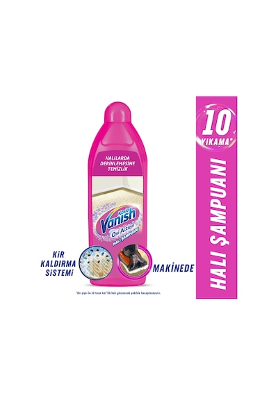 Vanish Halı Şampuanı Makinede 850 ml