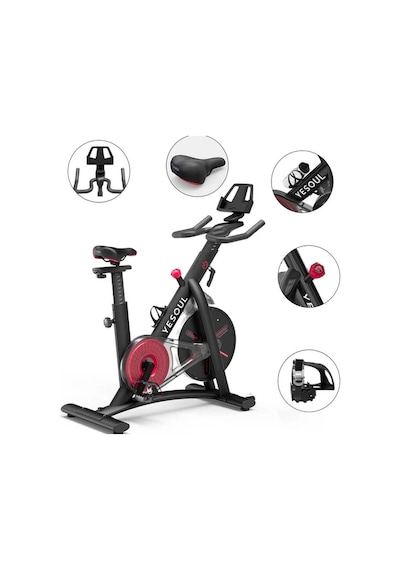 Yesoul S3 Smart Spin Bike Kondisyon Bisikleti Siyah