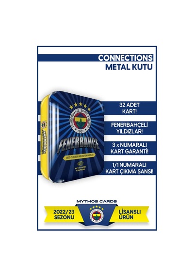 Fenerbahçe Connections 2022-23 Metal Kutu