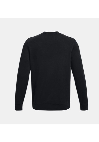 Under Armour Erkek UA Essential Fleece Bisiklet Yaka 1374250-001 Siyah