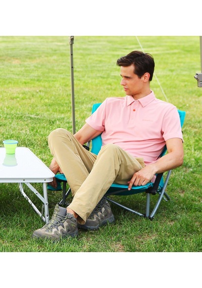 Lilac Beach Chair Plaj Ve Dinlenme Sandalyesi Cyan Çok Renkli