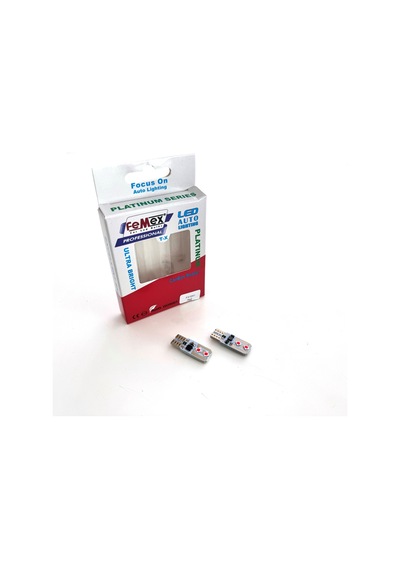 Femex T10 3030 Chip 4smd 250 Lumen Kırmızı Led Ampul