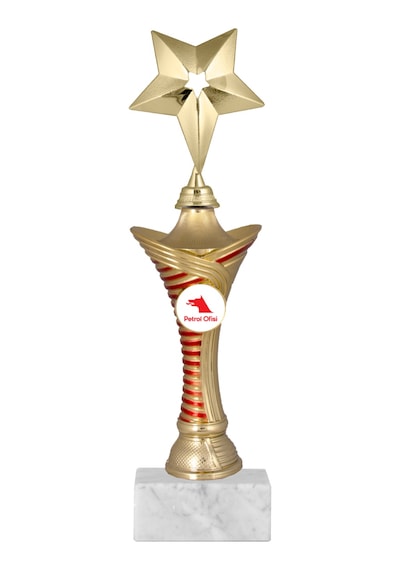 Odak Kupa - Genel Kupalar - Gg-005 C - 28 Cm Altın