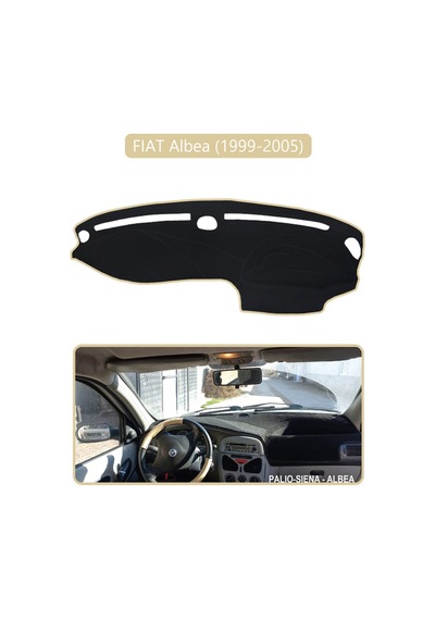 Fıat Albea 1999-2005 Modellerine Uygun Eskitorpido Koruma Halısı Bej Kenar