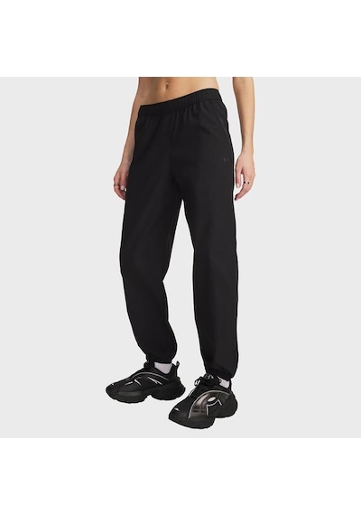 Under Armour Scriptheart Crop Kadın Siyah Eşofman Altı