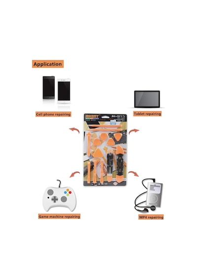 Telefon Tablet Açma Onarım Seti Jakemy Jm-op15 13 Parça Laptop Notebook Ps Sökme Aparatı