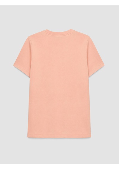 Lcw Everyday Pembe Bisiklet Yaka %100 Pamuklu Kadın Tişört