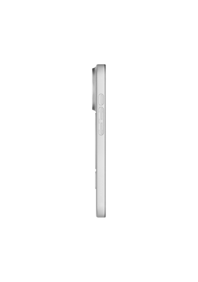 Momax Lite CaseForm Apple Uyumlu iPhone 16 Pro Max E74 Magsafe Kılıf Transparan Beyaz