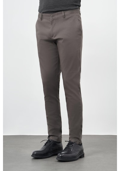İmza Koyu Haki Düz Armürlü Pamuklu Yan Cep Slim Fit Casual Pantolon 1003245163 Koyu Haki İmza Koyu Haki Düz Armürlü Pamuklu Yan Cep Slim Fit Casual Pantolon 1003245163 Koyu Haki