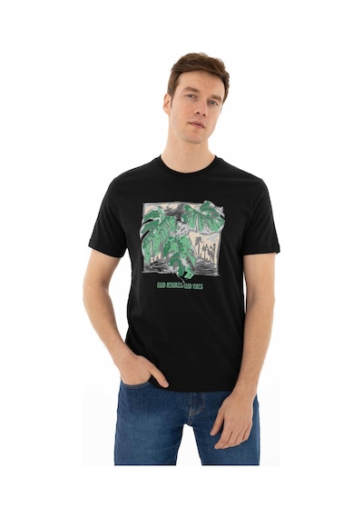 AR-MA Arma Erkek Regular Fit Bisiklet Yaka Tişört Y25344403501 001