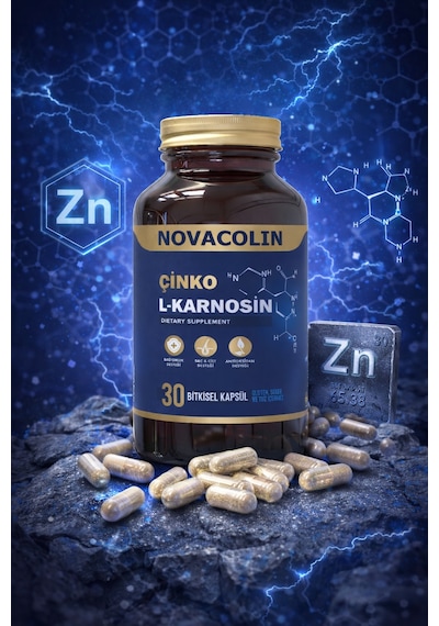 Çinko L-karnosin 67 Mg 30 Bitkisel Kapsül