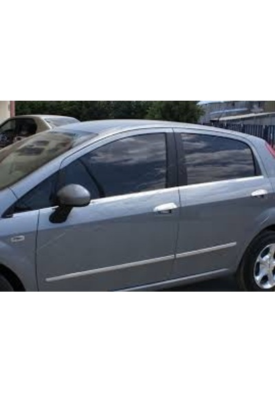Fiat Punto Krom Kapı Kolu 4 Kapı 8 Parça 2005-2019 Paslanmaz Çeli