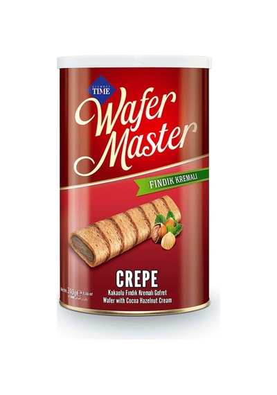 Çizmeci Time Crepe Kakao Fındık Kremalı Gofret 240 Gr - 5 Adet Tarı