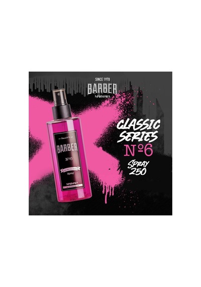 Barber Marmara No.6 Edc Sprey Kolonya 250 Ml