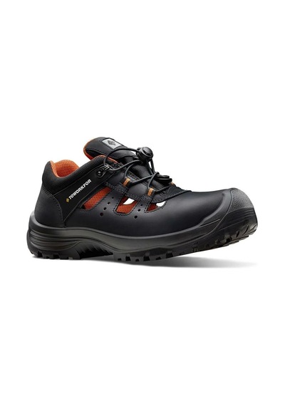 Toworkfor Trail Sandal S1p Src Esd Sandalet İş Ayakkabısı Siyah