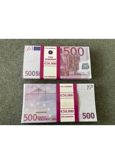 Aykar Yeni 1000 Adet 500 Euro Geçersiz Eğlence Oyun Şaka Düğünde