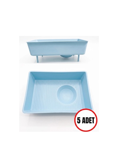 Muhabbet Kuşu & Papağan Plastik Yuva İçi Folluk 26x18 Cm Ayaklı - 5 Adet