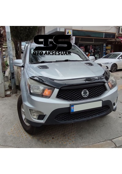 Ssangyong Uyumlu Piano Black Kaput Üstü Havalandırma Izgarası