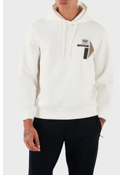Emporio Armani Erkek Sweat Em003587 Af10013 U0003 Beyaz Beyaz
