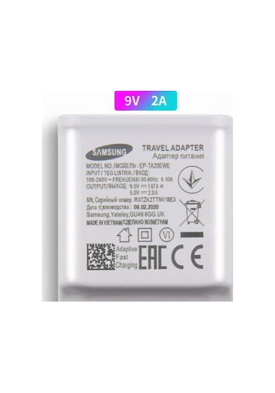 Samsung Uyumlu A8 Plus 2018 Type-C 2A Hızlı Şarj Cihazı (534864531)