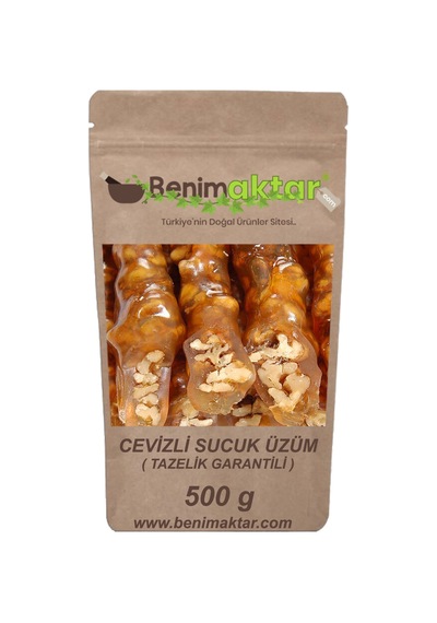 BenimAktar Cevizli Sucuk Üzüm 500 G