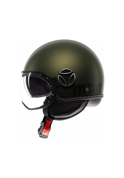 Momo Kask/fgtr Evo Mono Matt Green Black Çok Renkli