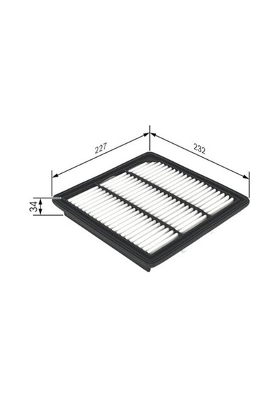 Bosch Hava Filtresi Freemont 11 F026400407