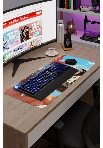 Ifa Genshin Impact Anime Oyuncu V4 - 70x30 Xl Gaming Mouse Pad Fare Altlığı