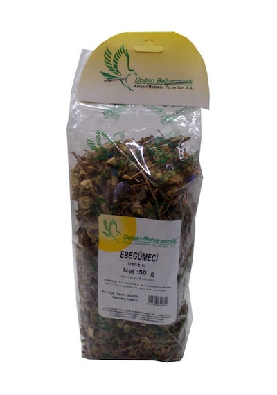 Ebegümeci Otu Doğal 50 Gr Paket