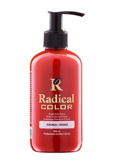 Radical Color New 25/orange Amonyaksız Su Bazlı Saç Boyası 250 Ml 1 Adet Turuncu