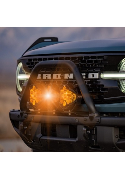 Baja Style 6.5" Turuncu Cree Led Spot Projektör Çalışma Lambası Off Road Spot Sel Kombo Delici Yayıcı Işık Çubuğu Pod Araç Motorsiklet Işıkları Yardım